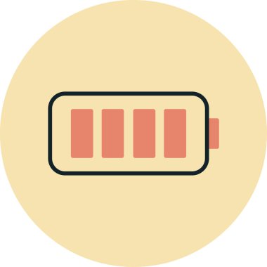 pil vektör illüstrasyonu