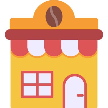 Kafe vektör simgesi