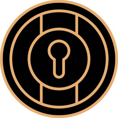 anahtar simgesi, vektör illüstrasyonu