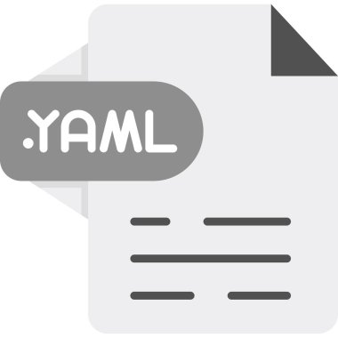 dosya biçimi simgesi, vektör illüstrasyonu