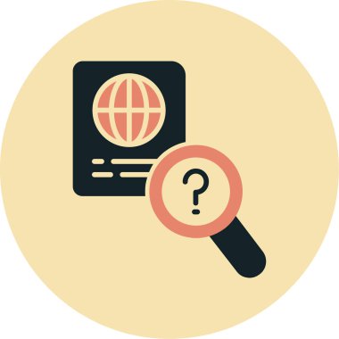 soru işareti olan büyüteç