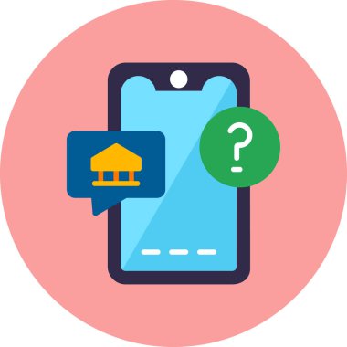 Cep telefonu. Basit resimleme