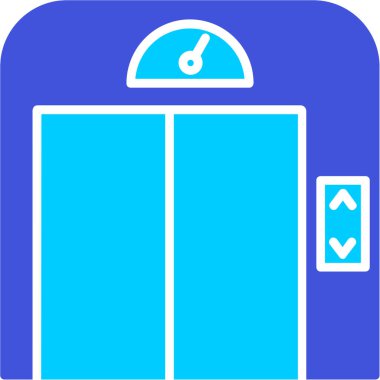 Kapı. Web simgesi basit tasarım