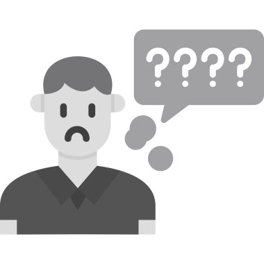 Adam bir ünlem işareti ile