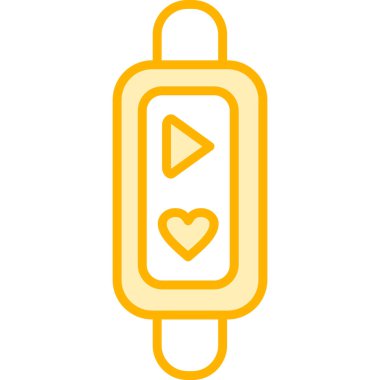 Kilit simgesi çizimi olan kalp