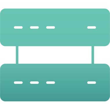 Modern b 'nin vektör illüstrasyonunda müziğin eksik simgesi