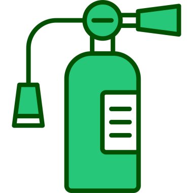 yangın söndürme simgesi, tasarım taslağı