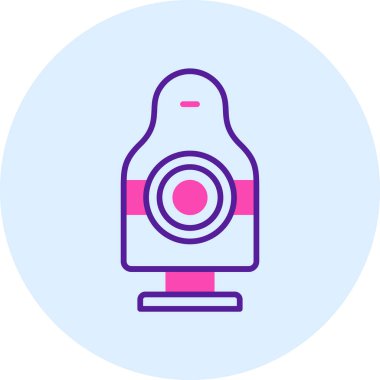 kamera simgesi vektör illüstrasyonu