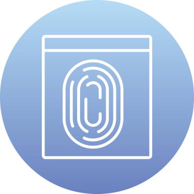 Modern simgenin vektör illüstrasyonu