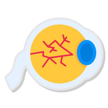 Virüs ve bakteri simgesi, vektör illüstrasyon tasarımı