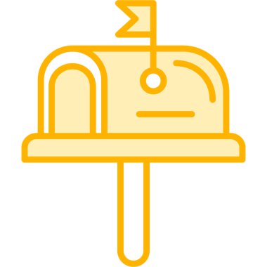 E- posta simgesi vektör illüstrasyonu