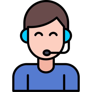 Müşteri hizmetleri simgesi