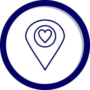 pin simgesinin vektör illüstrasyonu