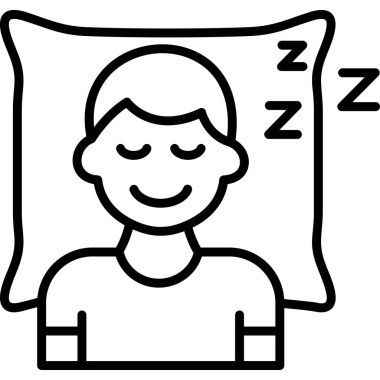 Uyku Adam simgesi