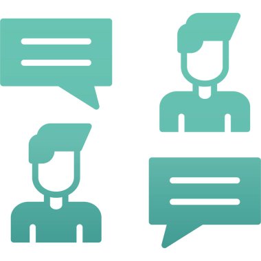 İş ve finans simgesinin vektör illüstrasyonu