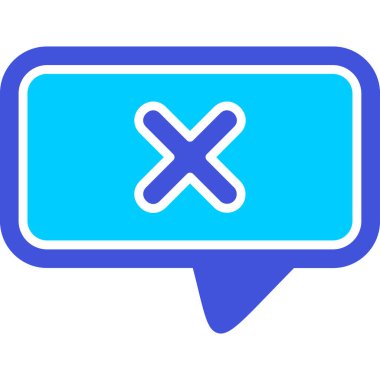 baloncuk sohbet simgesi - özet biçimi