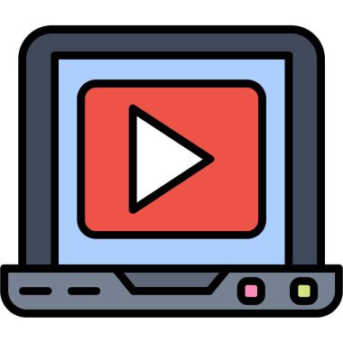 video kamera vektör simgesi