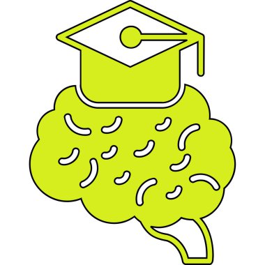 karikatür karalama mezuniyet şapkası