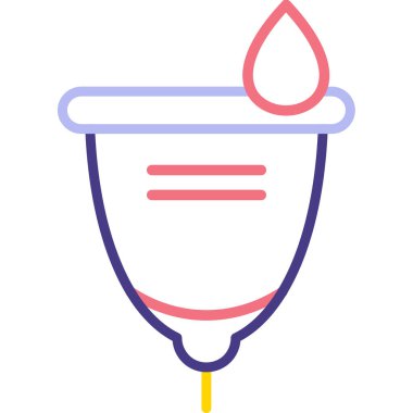 Modern bir simgenin vektör illüstrasyonu