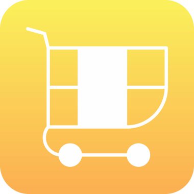 Resim arabası ikonu kişisel dükkan reklamı