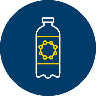 Su kutusu ikonu. vektör illüstrasyonu