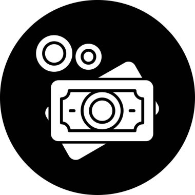 kamera simgesi vektör illüstrasyonu