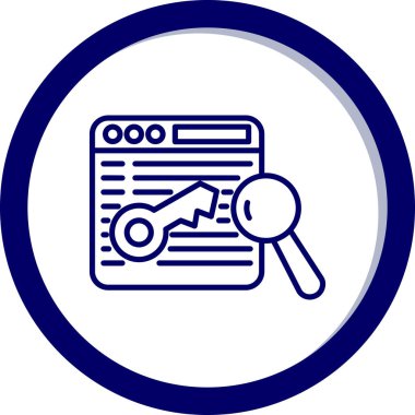 iş simgesi vektör illüstrasyonu