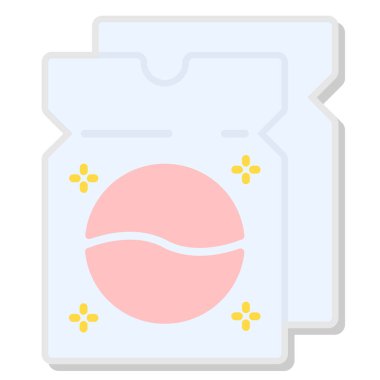 Gıda simgesinin vektör illüstrasyonu