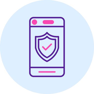 Cep telefonu. Basit resimleme