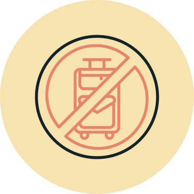 Dumanlı ikon vektör illüstrasyonu yok