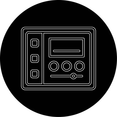 Modern b 'nin vektör illüstrasyonu eksik simgesi