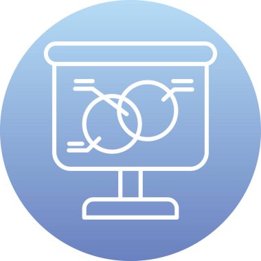 Modern bir tabletin vektör simgesi