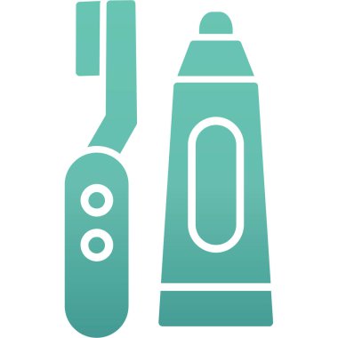 Beyaz zemin üzerinde izole edilmiş yeşil elektrikli demir ikonu. Demir demir. Soyut daire düğmesi. vektör illüstrasyonu.