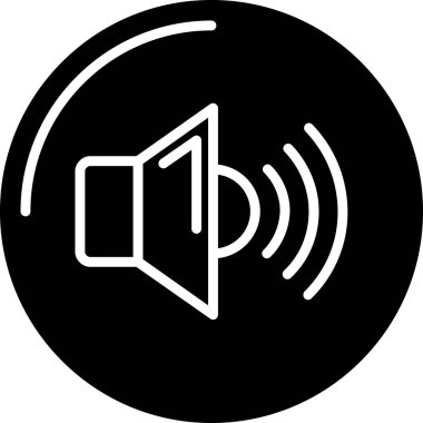 hoparlör vektör illüstrasyonu