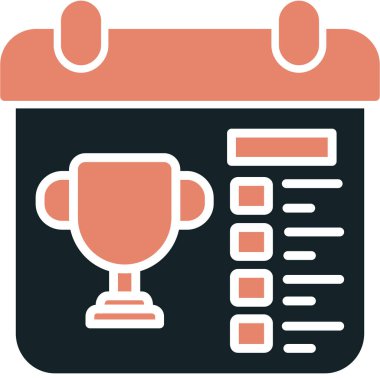 Ödül kupası simgesi - taslak biçiminde