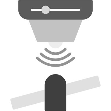 Kapalı devre kamera. Basit simge