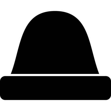 Şapka. Web simgesi basit illüstrasyon