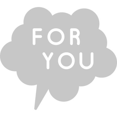 Somut tasarımda ileti baloncuğu simgesini seviyorsanız