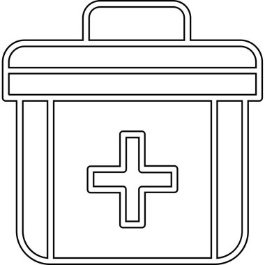 kutu simgesi vektör illüstrasyonu