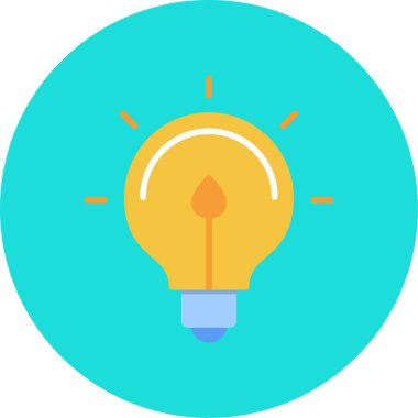 fikir web simgesi, vektör çizim