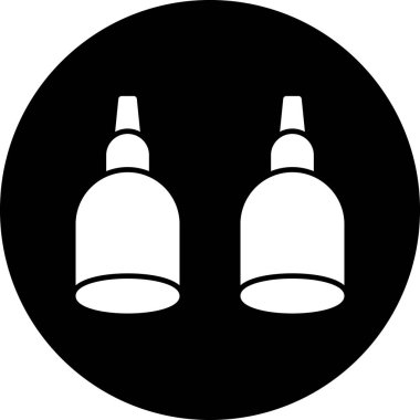 Bira. Web simgesi basit illüstrasyon