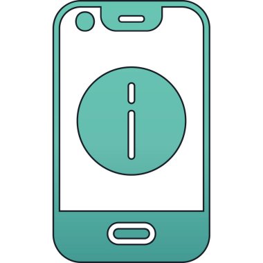 Cep telefonu simgesine sahip eşsiz bir akıllı telefon