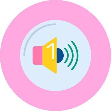 müzik çalar vektör simgesi