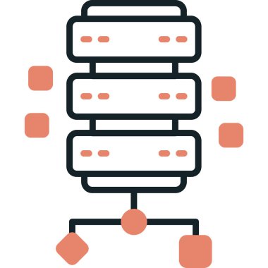 sunucu simgesi çizimi