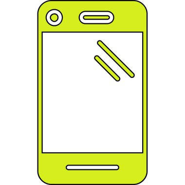 Basit ve minimalist uygulama arayüzü vektör simgesi