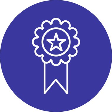 Ödül. Web simgesi basit illüstrasyon