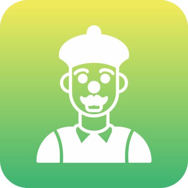 Modern simgenin vektör illüstrasyonu