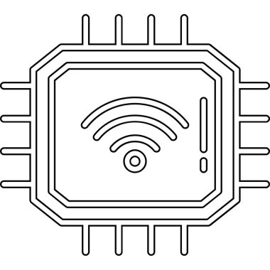 Wifi simge vektörü