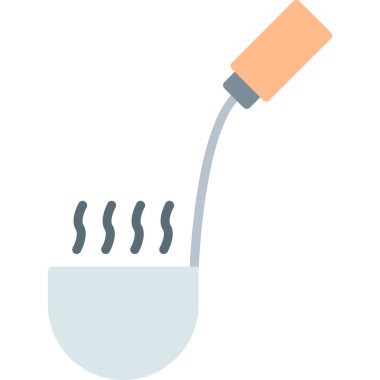 Fırça Simgesini Boya. Renk Doldurma Tasarımı ile Düzenlenebilir Kalın Tasarım. Vektör İllüstrasyonu.