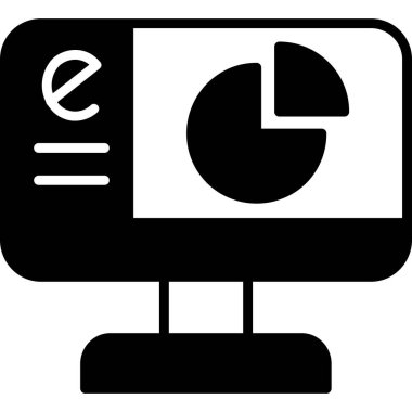 veri analiz grafik simgesi